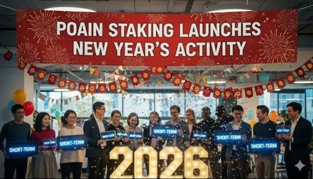 Poain Staking Yeni Yıl Aktiviteleriyle Kullanıcıları Bekliyor