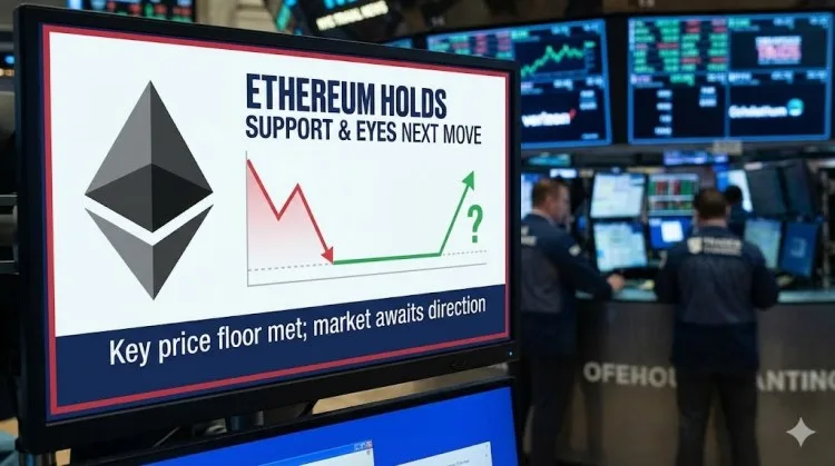 Ethereum Fiyatı Destek Seviyesinde Denge Buldu: Sıradaki Hareket Önemli