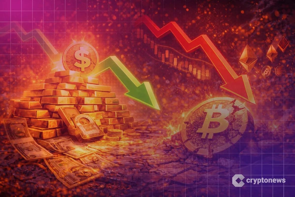 Altın Rekor Kırdı, Kripto Para Piyasası Düşüşte