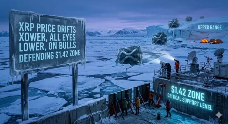 XRP Fiyatı Düşüşte: 1.42 Dolar Desteği Korunacak mı?